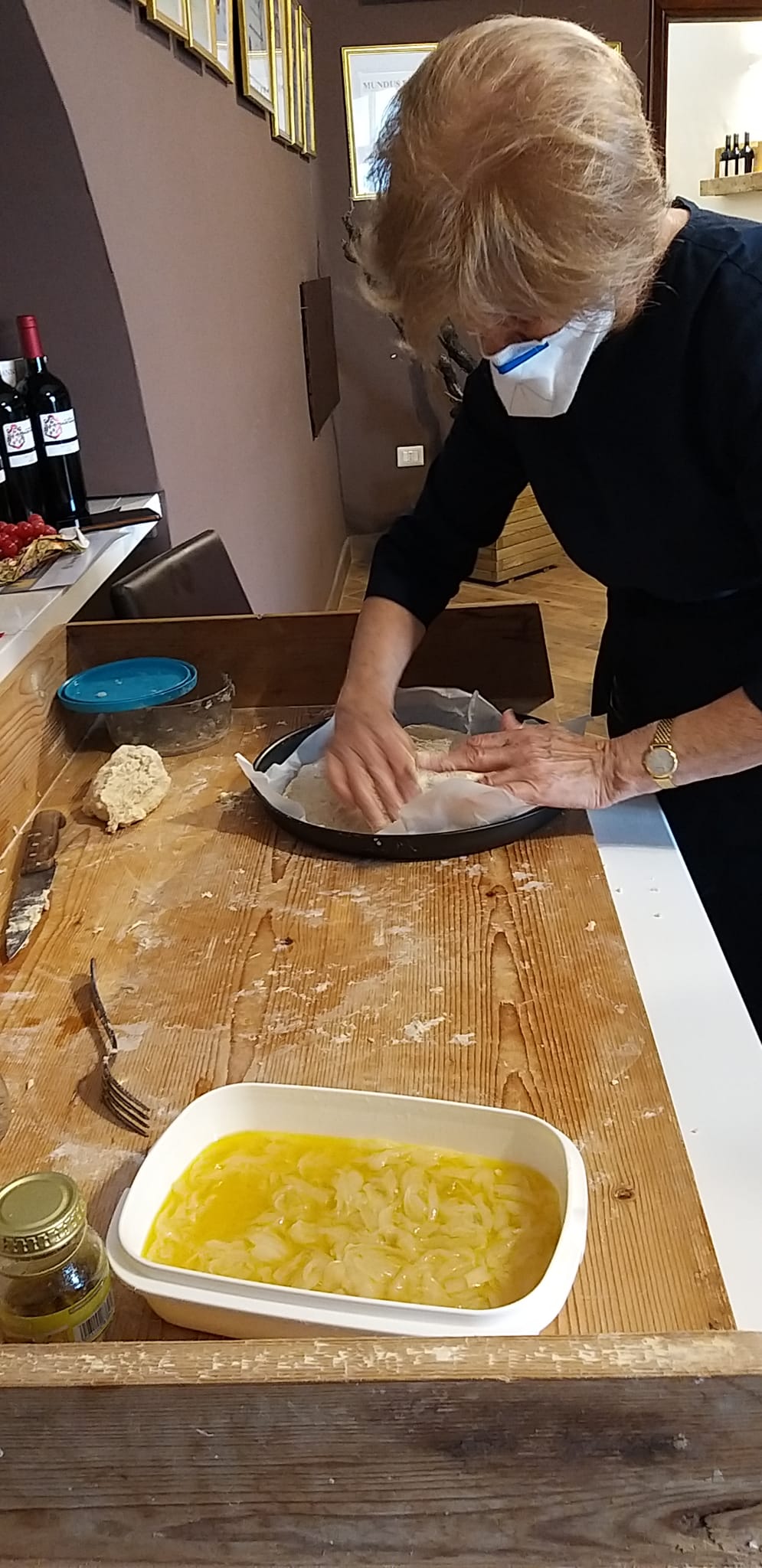 Focaccia “speciale” con Cantina Sampietrana